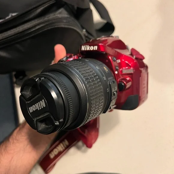 Nikon D5200 DSLR Camera – Red - Picture 1 of 5